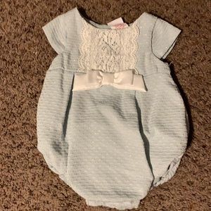 Antique blue onsie
